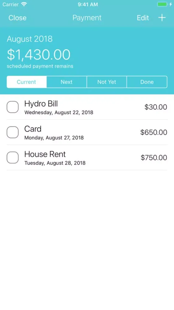 تصاویر Spendable - Managing Balance