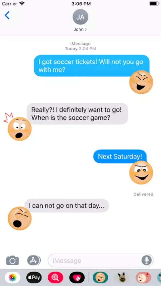Asian Emoji Stickers Ekran Görüntüleri