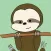 Cute Sloth Stickers !