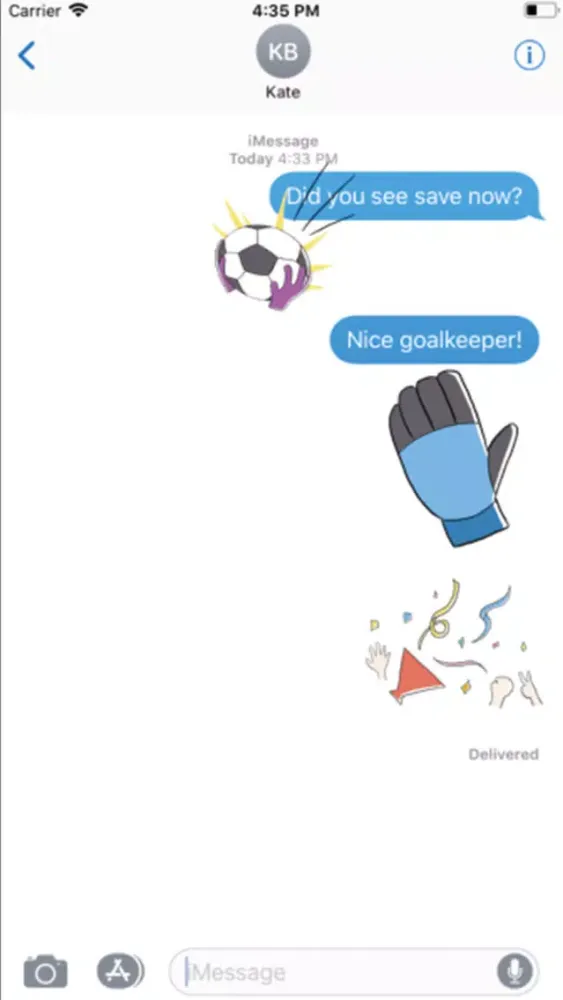 Скриншоты Fun Soccer Stickers