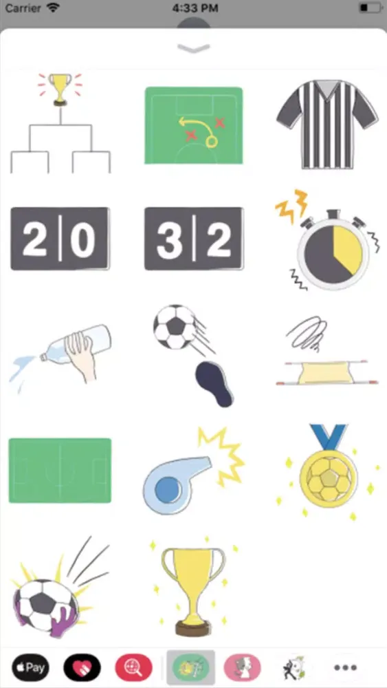 Скриншоты Fun Soccer Stickers