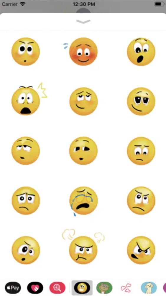 تصاویر Funny Emoji Stickers !