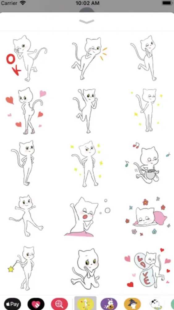 lovely cat : stickers Screenshots