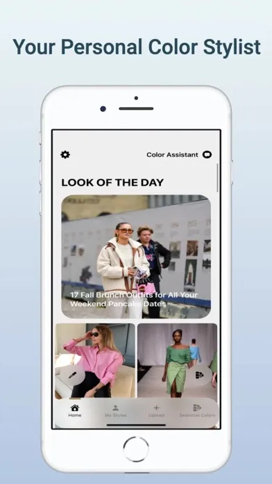 Tangkapan skrin My Color Palette: AI Stylist