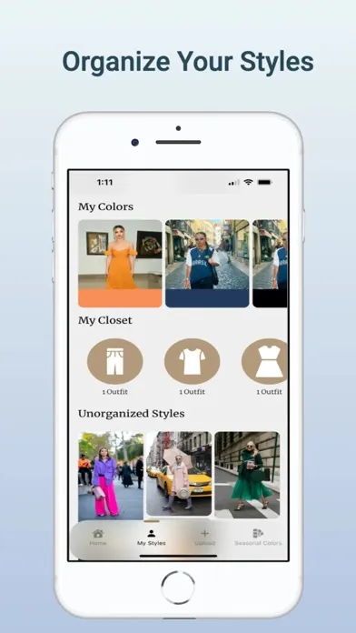 Tangkapan skrin My Color Palette: AI Stylist