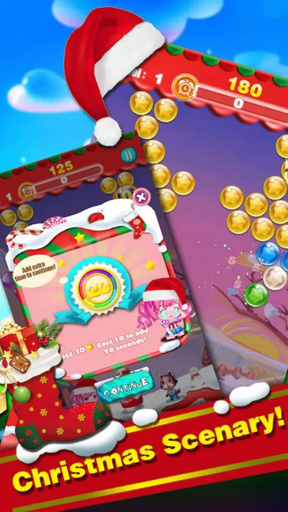 Bubble Shooter Christmas Edition Ekran Görüntüleri