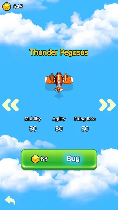 Tangkapan skrin Thunder Pegasus-space fight