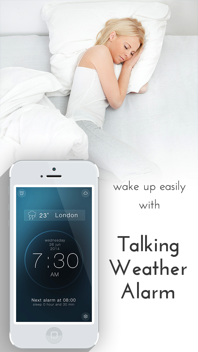 Screenshot di Talking Weather alarm clock