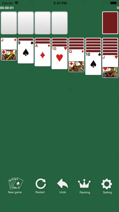 Zrzuty ekranu Solitaire / Klondike