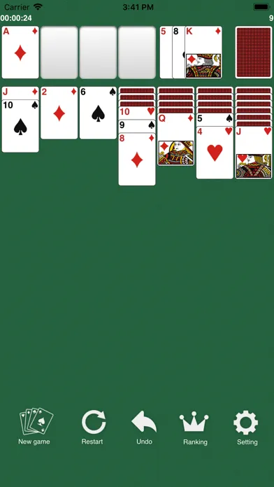 Zrzuty ekranu Solitaire / Klondike