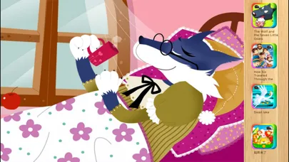 Captures d'écran de Little Red Riding Hood - Interactive Book iBigToy