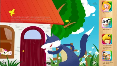 Captures d'écran de Little Red Riding Hood - Interactive Book iBigToy