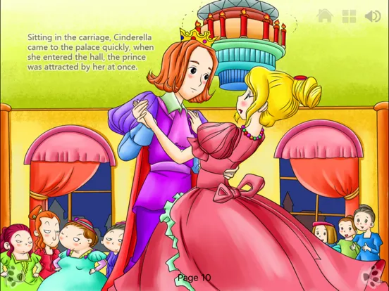Cinderella - Interactive Book by iBigToy iPad  سکرین شاٹس