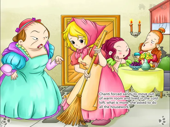 Cinderella - Interactive Book by iBigToy iPad  سکرین شاٹس