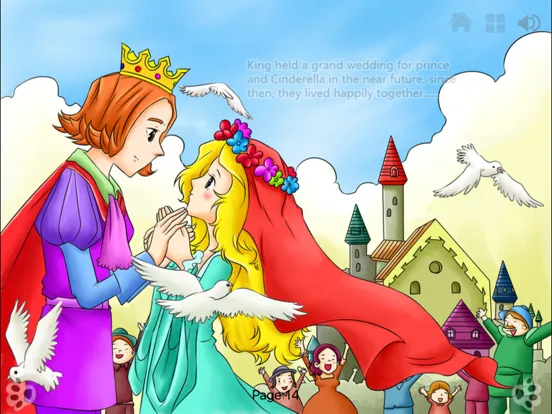 Cinderella - Interactive Book by iBigToy iPad  سکرین شاٹس