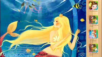 Capturas de pantalla de Little Mermaid - Interactive Book iBigToy