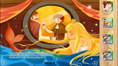 Capturas de pantalla de Little Mermaid - Interactive Book iBigToy