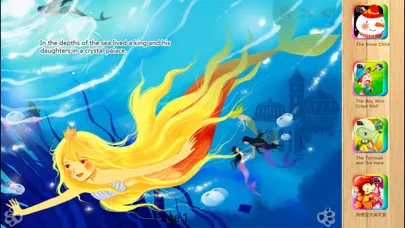 Capturas de pantalla de Little Mermaid - Interactive Book iBigToy