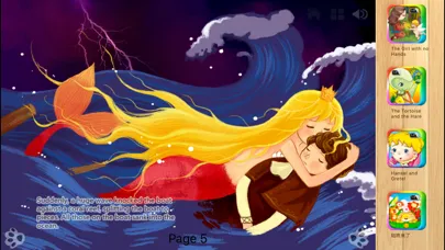 Capturas de pantalla de Little Mermaid - Interactive Book iBigToy