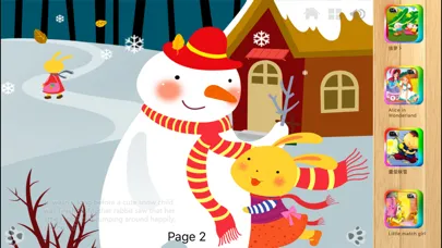 Screenshot di Snow Child Bedtime - iBigToy