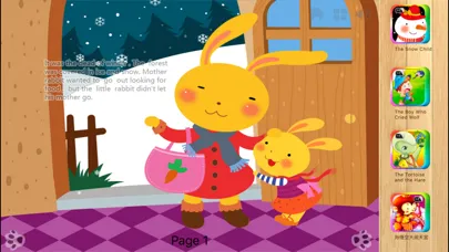 Screenshot di Snow Child Bedtime - iBigToy