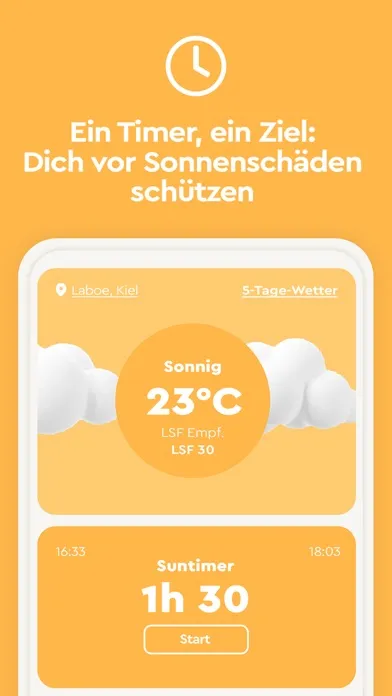 Suntimer: Avoid Sunburn应用截图
