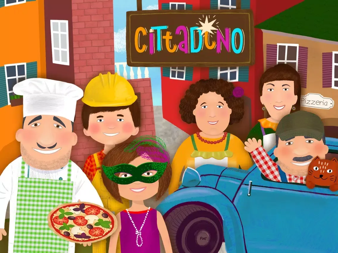 Cittadino! Early learning platform iPad  Screenshots