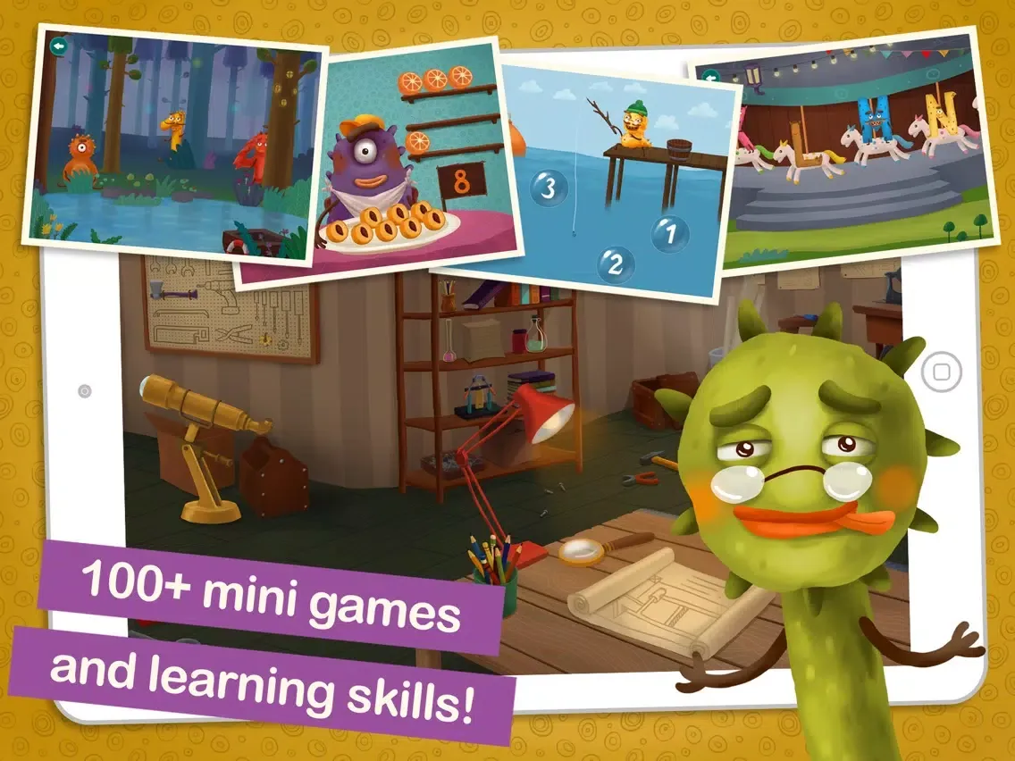صور Monster School: Math & Reading iPad 