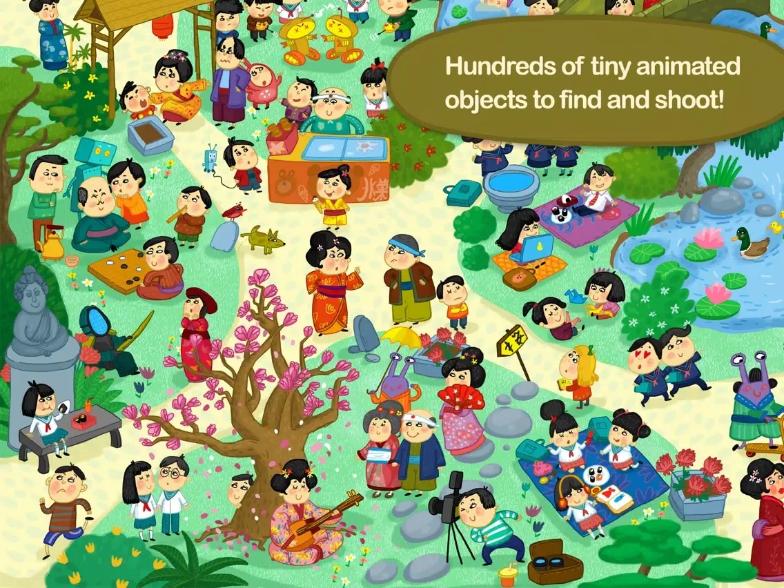 Zrzuty ekranu Tiny People! Hidden Objects game iPad 