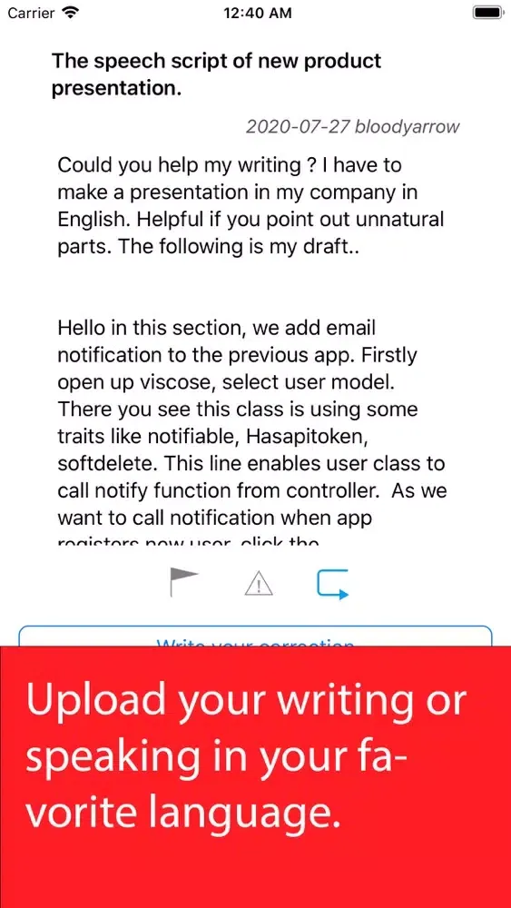 iDraft -mobile Screenshots