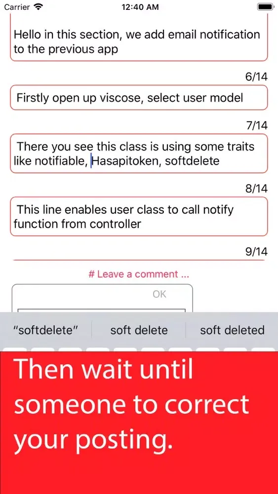 iDraft -mobile Screenshots