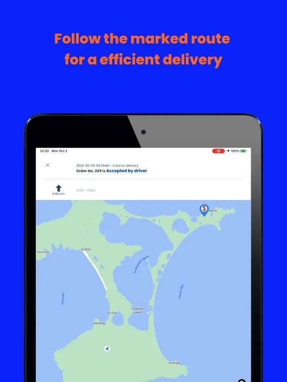 Capturas de pantalla de YUMMi Driver iPad 