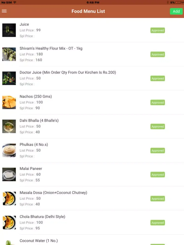 YummJoy Chef (Partner App) iPad  Ekran Görüntüleri
