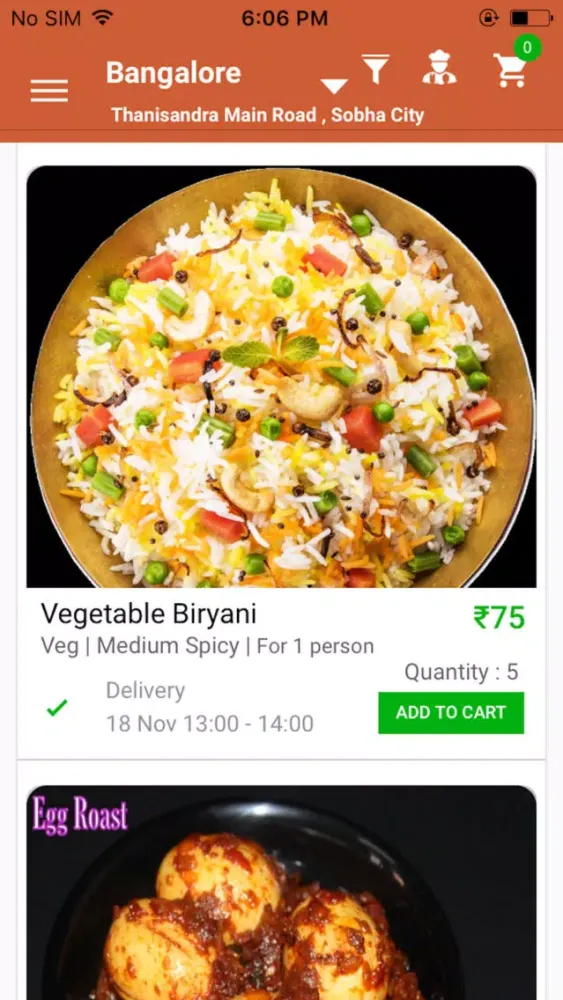 YummJoy Food Order & Delivery Ekran Görüntüleri