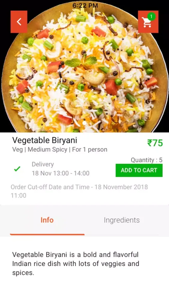 YummJoy Food Order & Delivery Ekran Görüntüleri