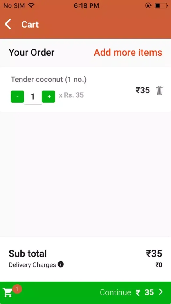 YummJoy Food Order & Delivery Ekran Görüntüleri
