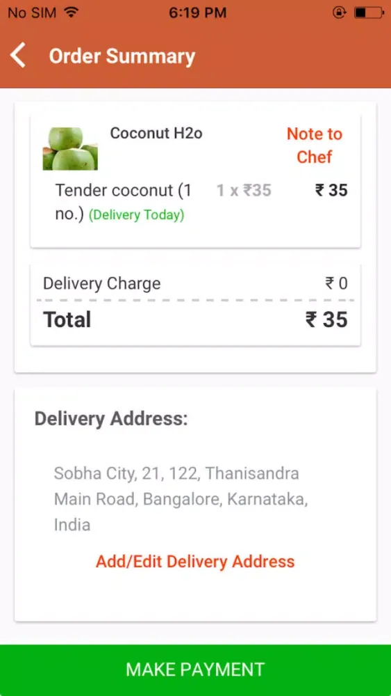 YummJoy Food Order & Delivery Ekran Görüntüleri