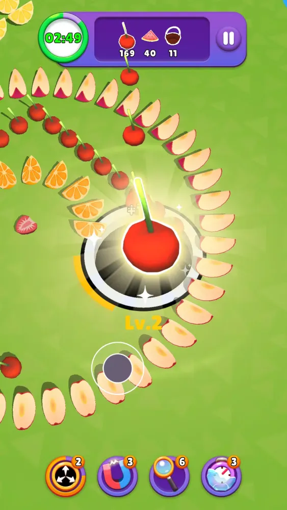 ภาพหน้าจอของ Yummy Hole Puzzle