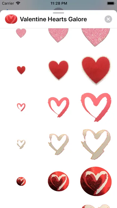 Valentine Hearts Galore Ekran Görüntüleri