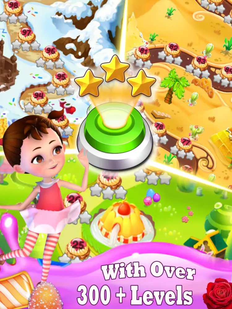 Yummy Cookie Star iPad  سکرین شاٹس