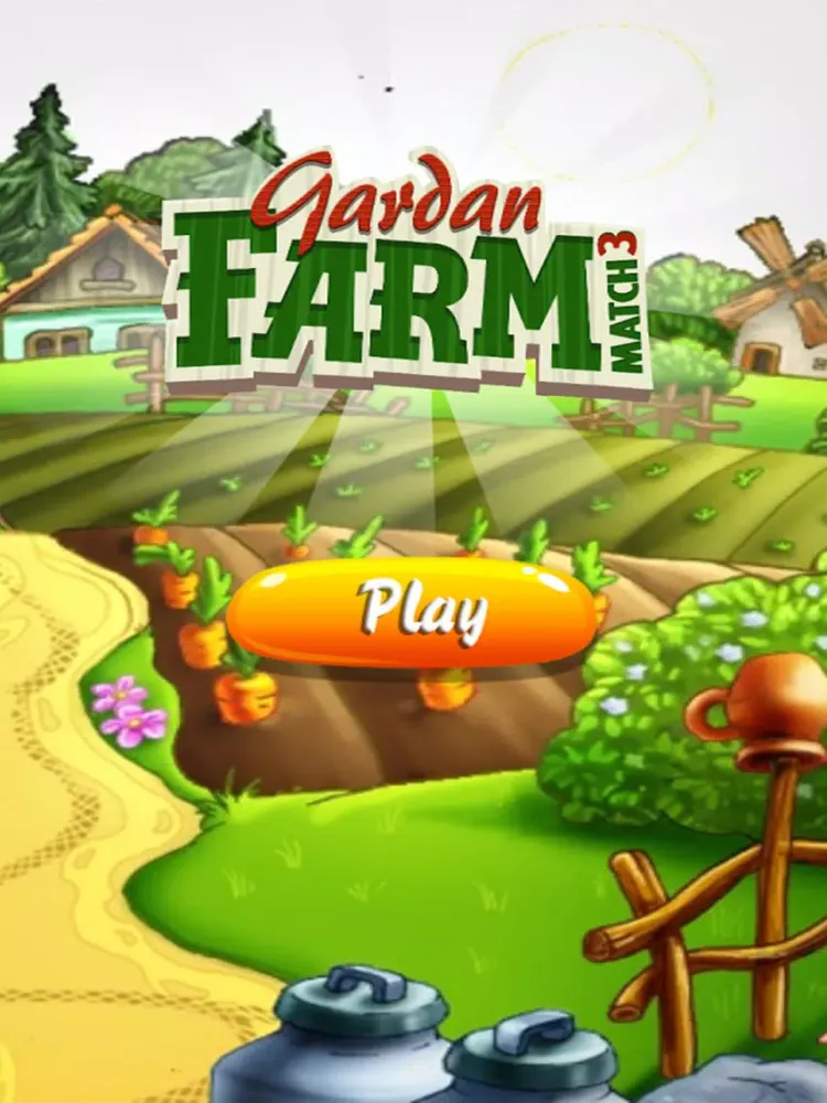 Garden Farm Match3 iPad 应用截图