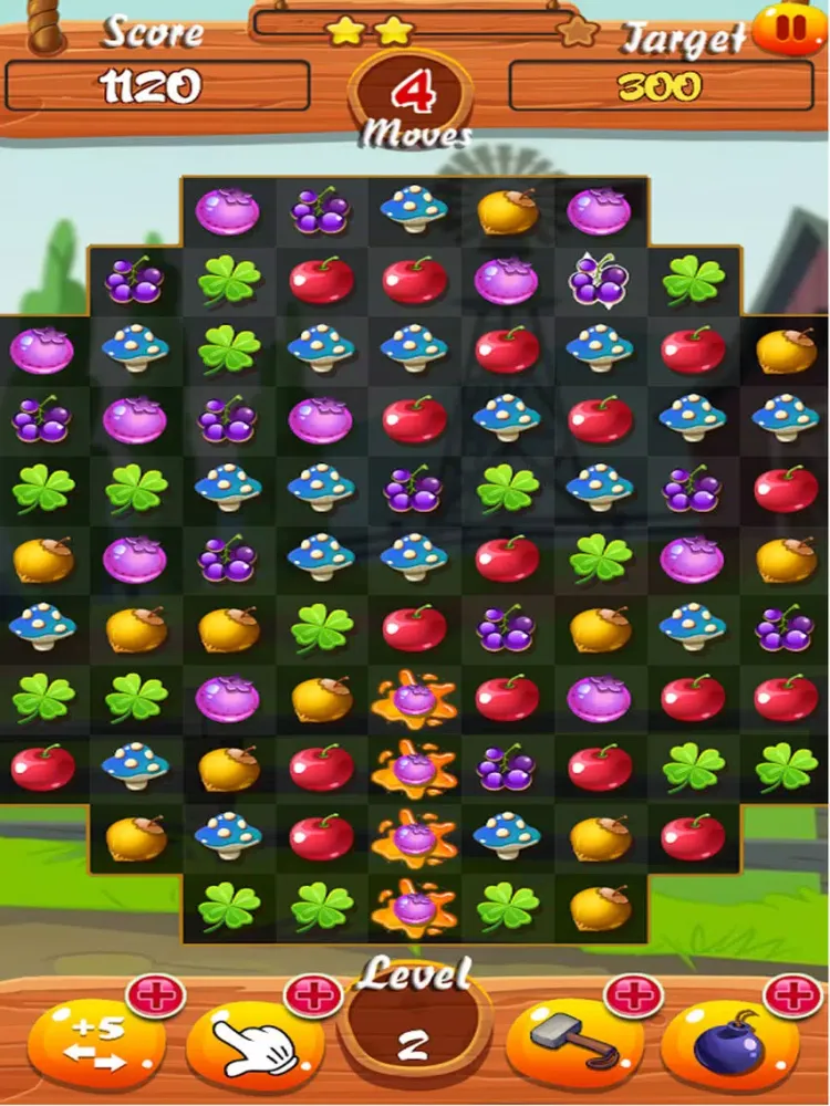 Garden Farm Match3 iPad 应用截图
