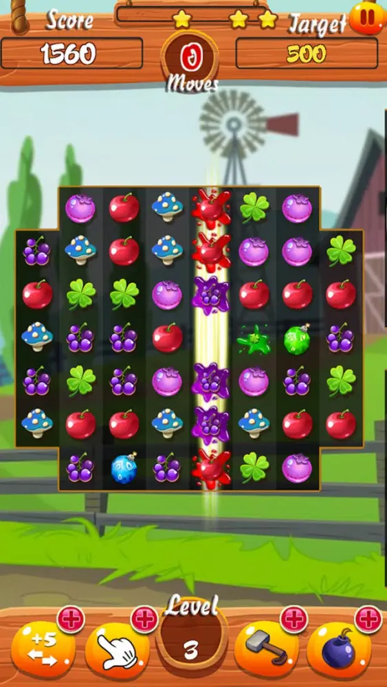Garden Farm Match3应用截图