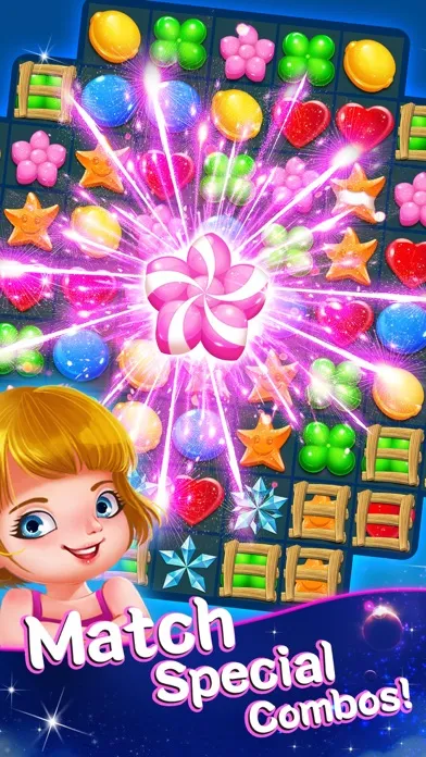 ภาพหน้าจอของ Sugar Crack - Match Candy
