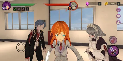 Anime School Zombie Simulator स्क्रीनशॉट