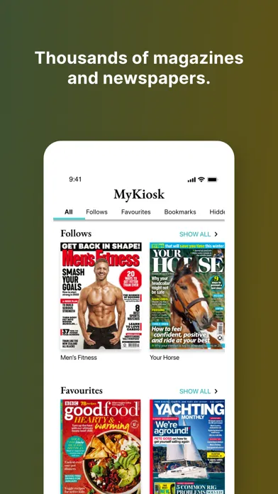 Capturas de pantalla de YUMPU Magazines and Newspapers