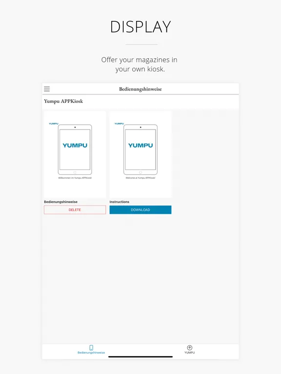 Скриншоты i-magazine - APPKiosk iPad 
