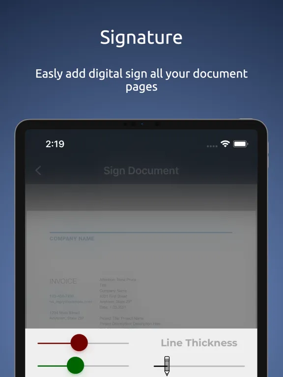 Zrzuty ekranu Scanify - Pdf Scanner & Editor iPad 