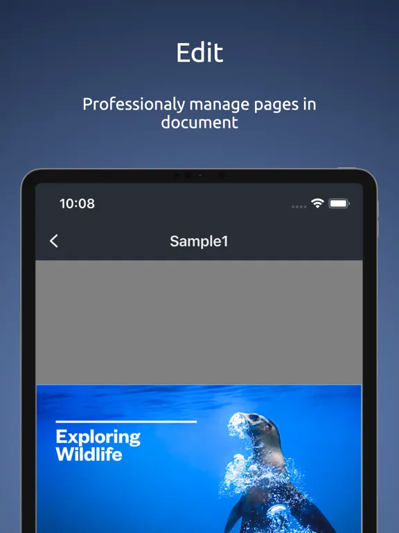 Zrzuty ekranu Scanify - Pdf Scanner & Editor iPad 
