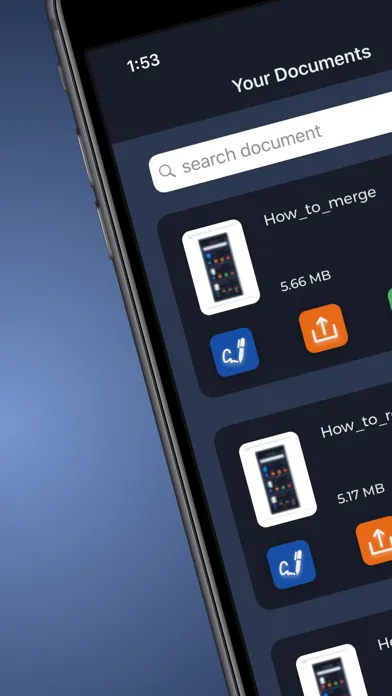 Zrzuty ekranu Scanify - Pdf Scanner & Editor